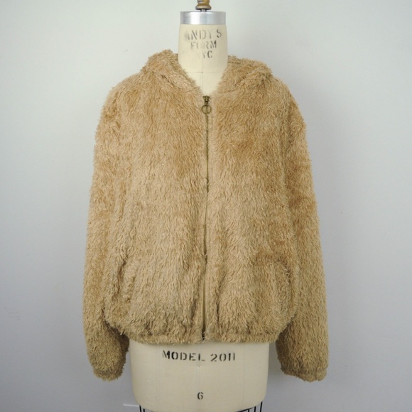 wild fable fuzzy jacket